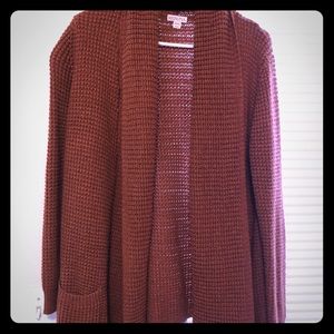 Merona cable knit cardigan